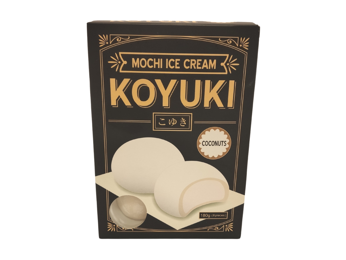 Koyuki Mochi se zmrzlinou s příchutí kokosu, 180 g