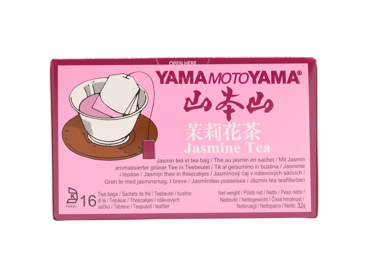 Yamamotoyama Čaj Jasmínový, 32 g, nálevové sáčky