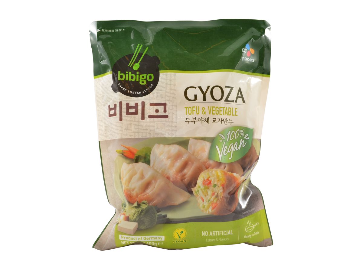 Bibigo Gyoza Taštičky plněné tofu a zeleninou, 600 g