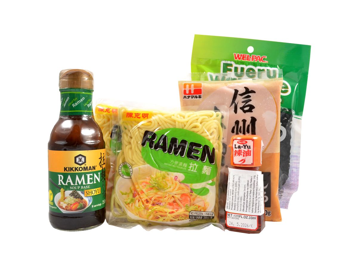 Set na přípravu ramen polévky