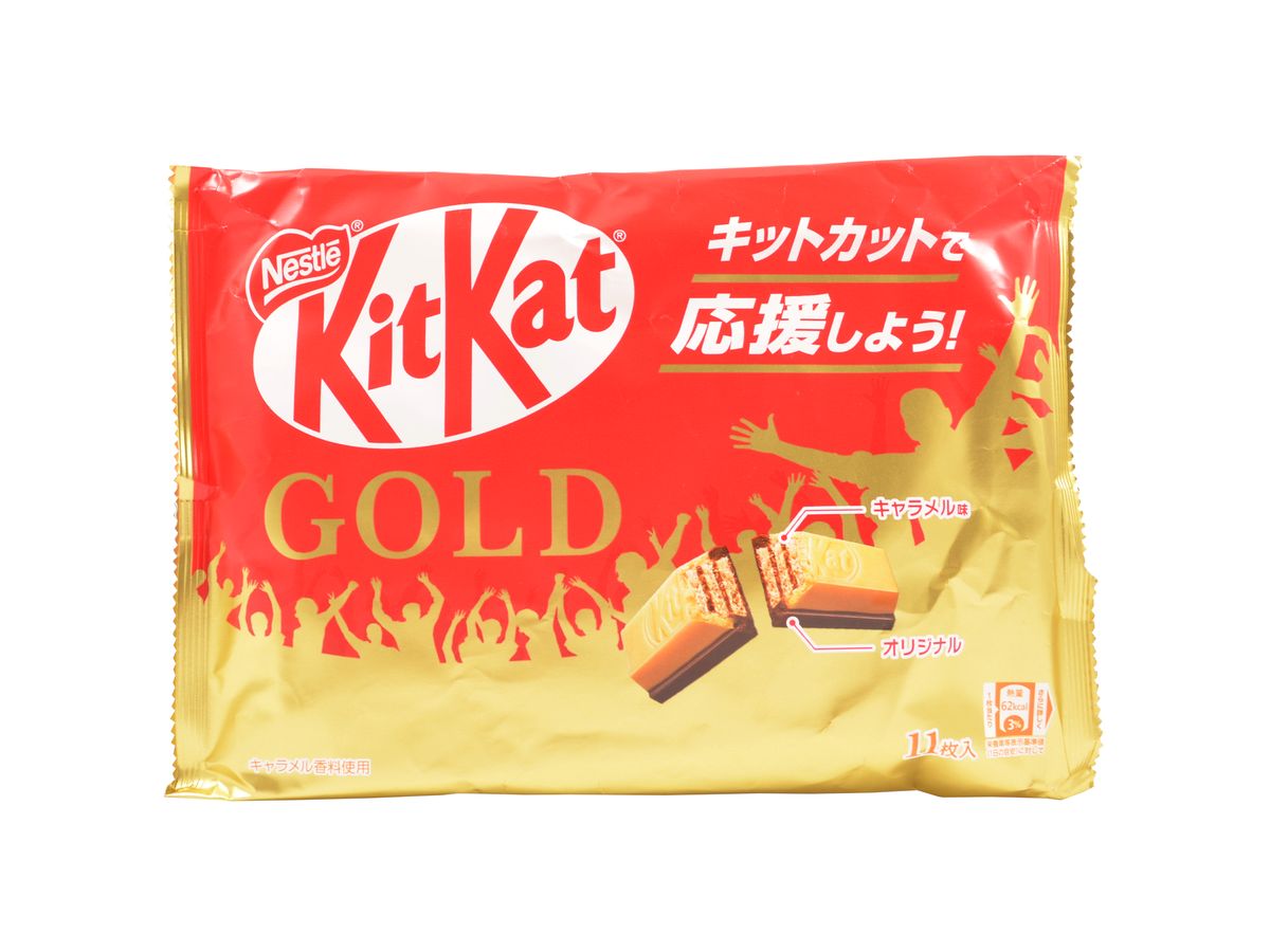 KitKat Mini Gold Salted Caramel japonské 116 g