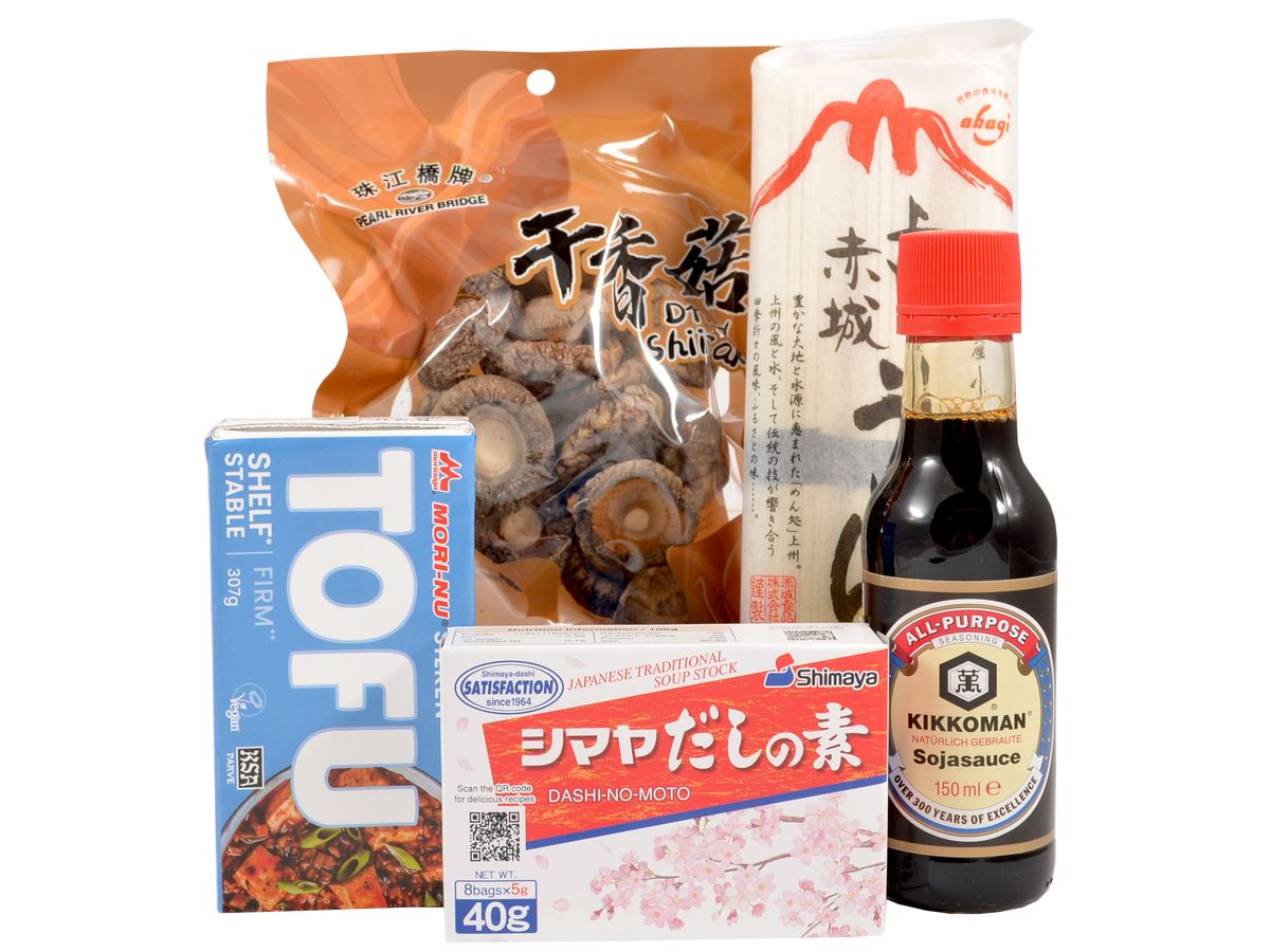 Set na přípravu udon polévky I.