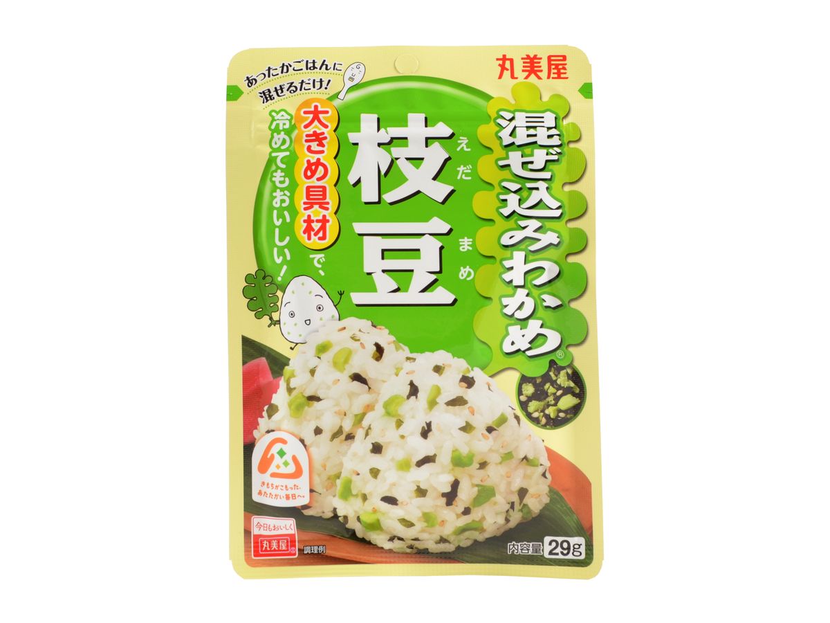 Marumiya Furikake s řasou a edamame, 29 g