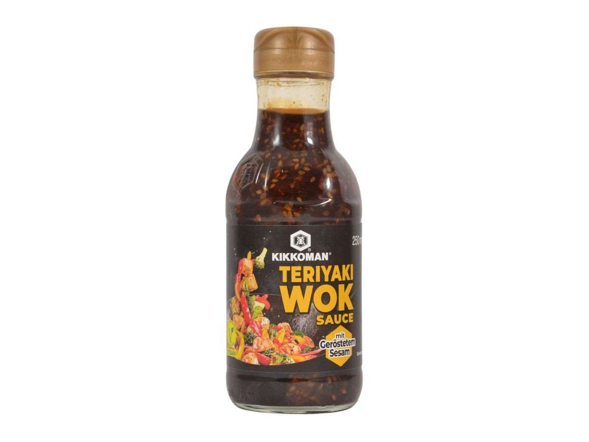 Kikkoman Teriyaki Wok omáčka s pečeným sezamem, 250 ml