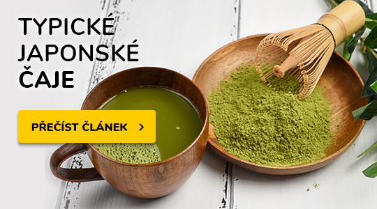 Typické japonské čaje