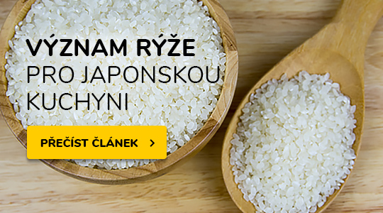 Význam rýže pro japonskou kuchyni